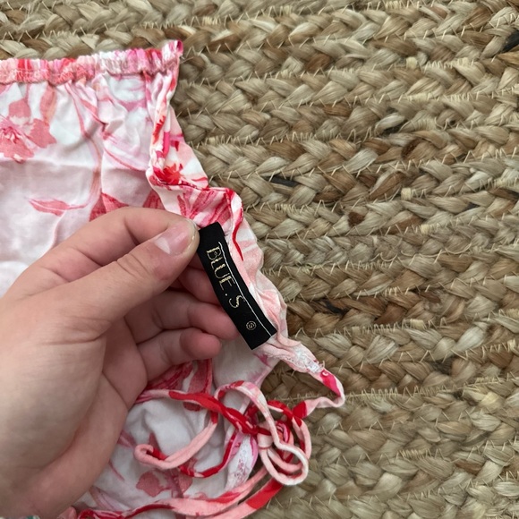 STRAPLESS TIE BACK TOP - Picture 3 of 6